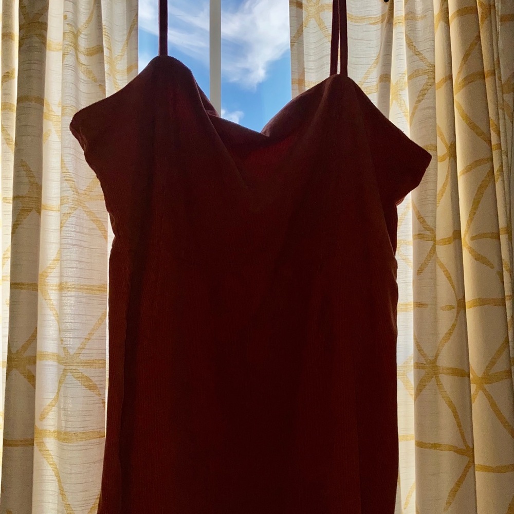 ASOS Pink Corduroy Dress